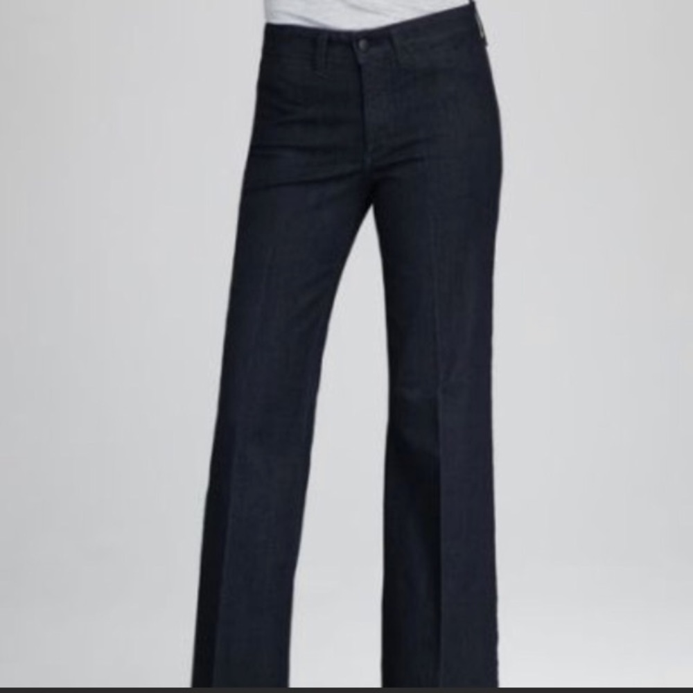 NYDJ Greta wide-leg trouser jean